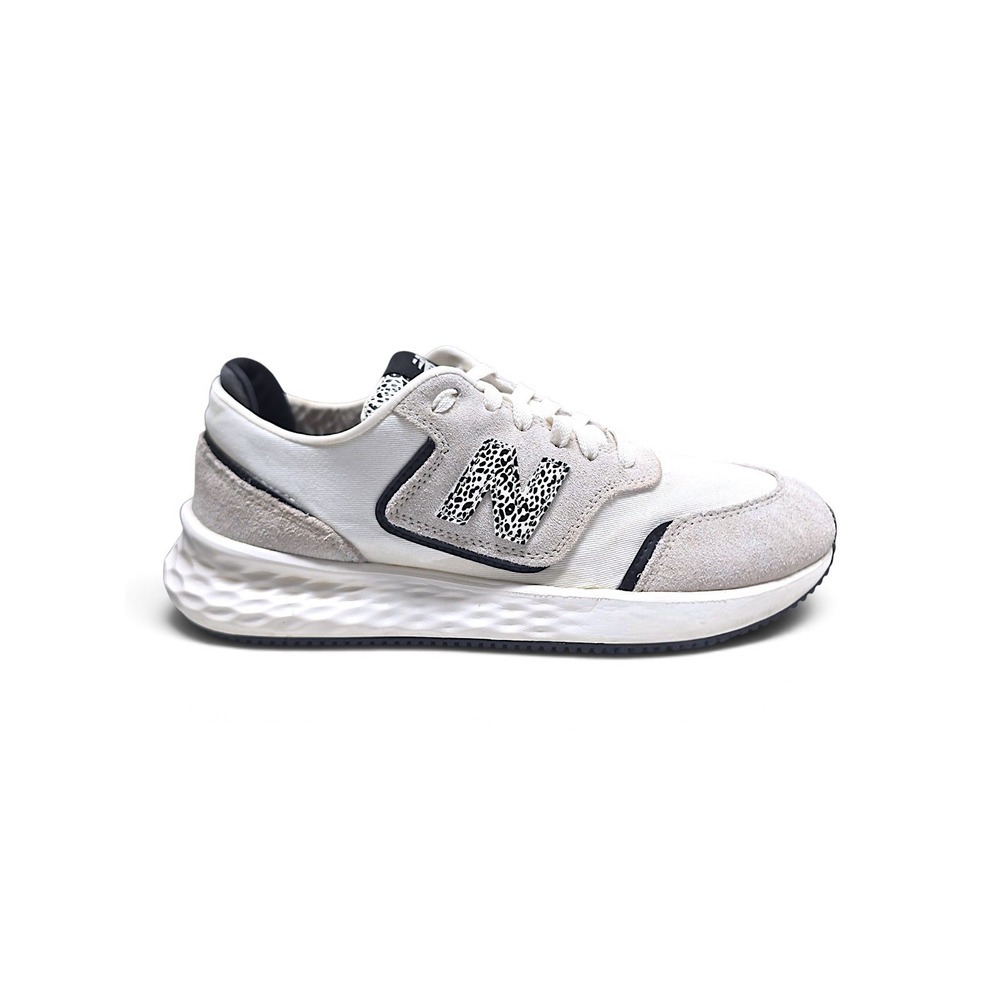 New Balance X-70 Animal Print White Black Sneakers Women's Size 9